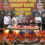 Polres Sidoarjo Ungkap 21 Hasil Kejahatan