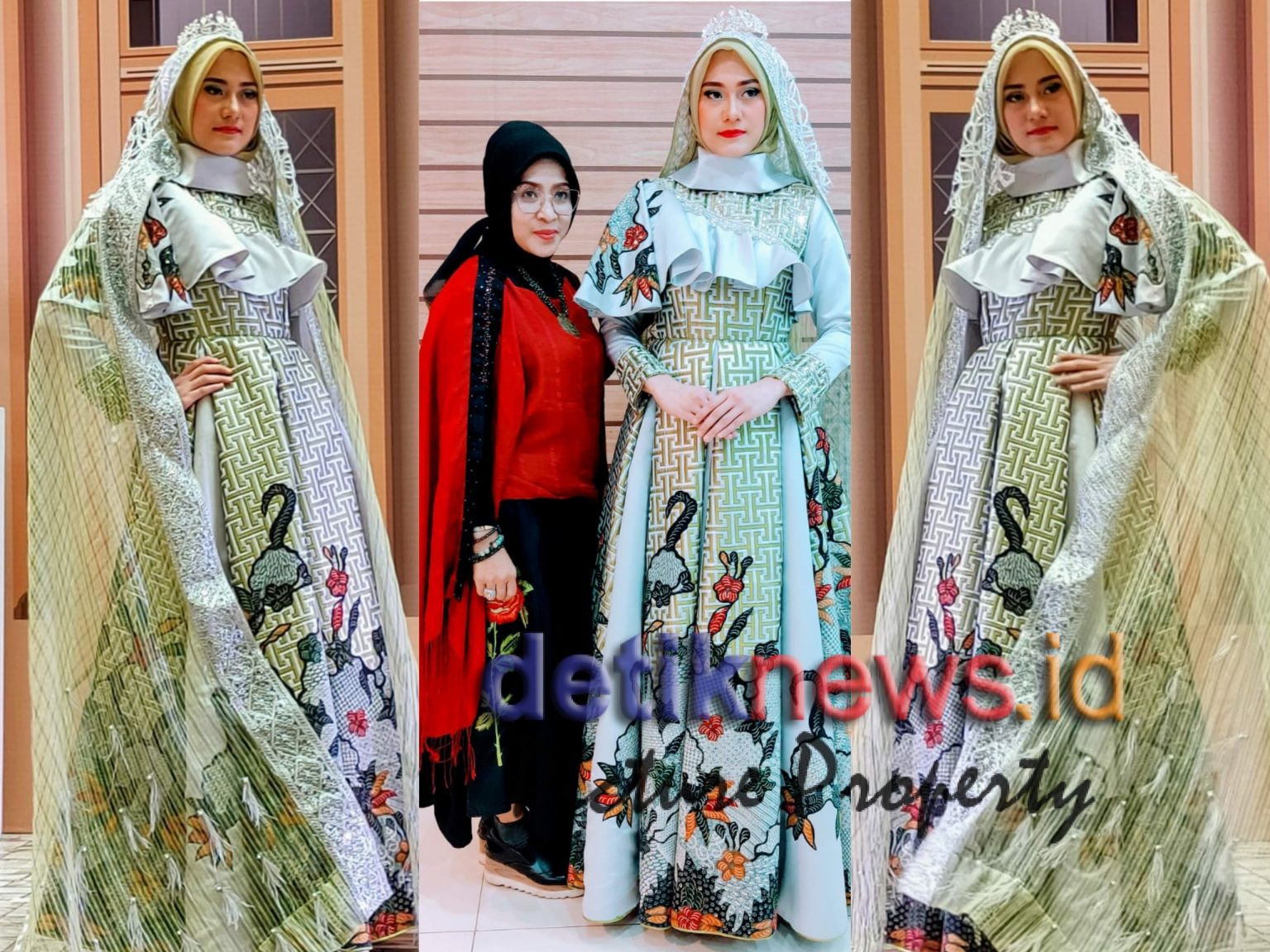 Kamini Nuswantara, Gaun Pengantin Batik Desain Ulfa