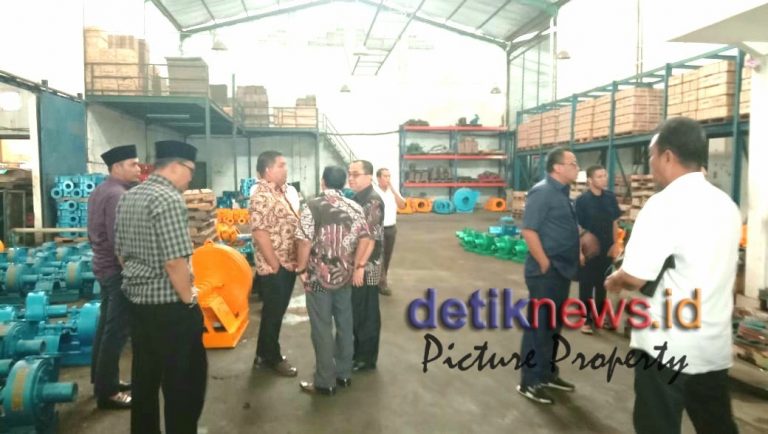 Wakil Ketua Komisi V DPRD Banten Sidak Pt Cahaya Mas Mandiri di Kosambi
