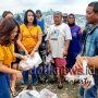Warga TPS Bahagia, Wacana Berbagi Puluhan Nasi Bungkus