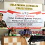 Polres Gresik Sambut Baik, Puslitbang Polri Dalam Evaluasi Kualitas Mutu PDH