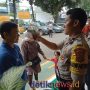 Antisipasi Corona Polsek Ciputat Lakukan Pengecekan Suhu Tubuh Bagi Para Pengunjung