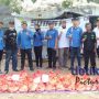 Cegah Covid-19, BMI Banten Semprot Rumah Warga dan Bagi Sembago