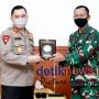 Sinergitas TNI Polri, Kapolda Jatim Silaturahmi ke Pangkoarmada II