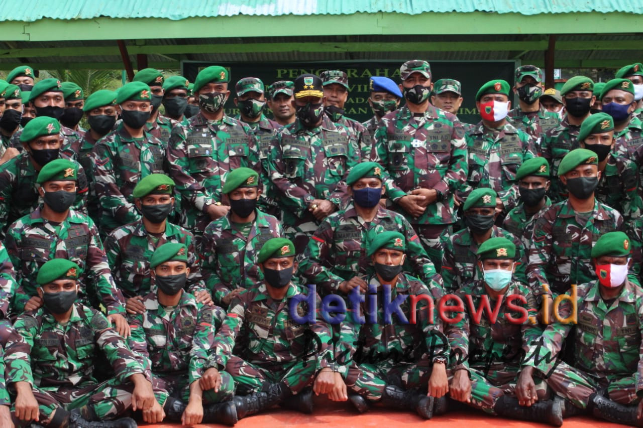 Pangdam Didampingi Kasdam dan para Pejabat Kodam XVIII