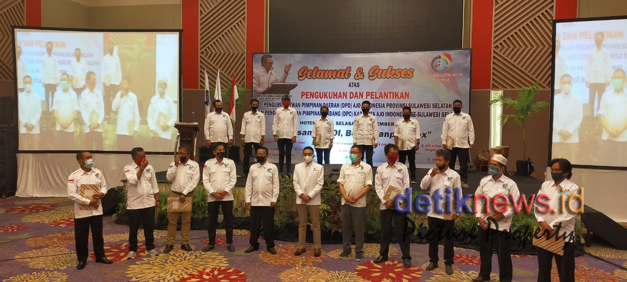 Teks foto : DPD AJO Indonesia Provinsi Sulsel