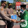 PPKM Darurat Level-4, Kapolres Probolinggo Distribusi Bansos ke Ormas dan Banser