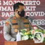 Hibah Peti Jenazah, AKBP Dony Alexander : Bantu Nakes Tangani Covid-19 di Mojokerto