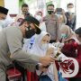 Herd Immunity Basis Pelajar, Kapolda Jatim Cek Vaksinasi di SMAN 1 Gresik