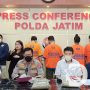 Sindikat Narkoba Internasional Ditangkap Polda Jatim