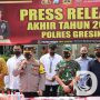 Anev 2021 Polres Gresik Capai 83 Persen, Berhasil Ungkap 994 Kasus Kejahatan