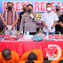 Polres Gresik Gulung Pelaku Kejahatan, Mulai dari Narkoba Hingga Perjudian