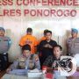 Polres Ponorogo Tangkap 2 Pelaku Ilegal Logging Kayu Sono Keling