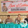 Polres Gresik Gelar Jum’at Curhat Serap Aspirasi Masyarakat di Desa Kedanyang