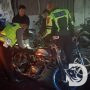 Satlantas Polres Nganjuk Gelar Razia Balap Liar dan Knalpot Brong, Amankan 7 Motor