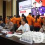 Polres Pacitan Amankan 17 Tersangka 1 DPO Hasil Operasi Pekat Semeru 2023