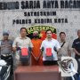 Satreskrim Polres Kediri Kota Amankan Tersangka Curanmor di 2 TKP