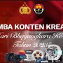 Jelang HUT Bhayangkara ke-77, Polri Ajak Masyakarat Berkarya Lewat Lomba Konten Kreatif