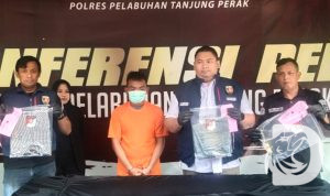 Jatanras Polres Tanjung Perak ungkap kasus pembunuhan di Jalan Kunti Surabaya