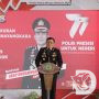 Polres Nganjuk Peringati HUT Bhayangkara ke-77 Gelar Upacara dan Syukuran