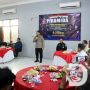 Polres Bojonegoro Piramida Bareng Media, Dukung Pemilu 2024 Kondusif