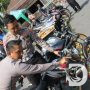 Satlantas Polres Kediri Kota Amankan 36 Motor Knalpot Brong Diduga untuk Bali