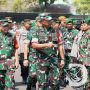 Apel Gelar Pasukan Pengamanan VVIP di Pimpin Danrem 084/BJ