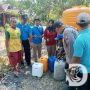 Polres Nganjuk dan SMKN 1 Lengkong Beri Bantuan Air Bersih ke Warga Terdampak Krisis Kekeringan
