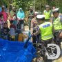 Satlantas Polres Bojonegoro Salurkan Air Bersih ke Warga