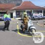 Polres Kediri Kota Sambut HUT Satlantas Bhayangkara ke-68, Gelar Lomba Ujian Praktik SIM