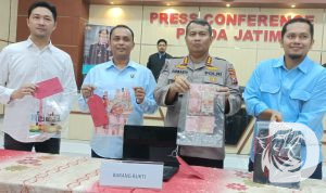 Subdit Siber Ditreskrimsus Polda Jatim berhasil membongkar UU ITE, transaksi manipulasi data Go-Food