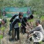 HUT Humas Polri ke-72, Polres Gresik Tanam Mangrove di Kali Mireng