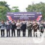 Siap Amankan Pemilu 2024, Polres Nganjuk Gelar Simulasi Sispamkota