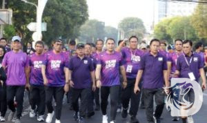 Walikota Surabaya bersama ribuan pelari dukung Hari Perhubungan Nasional