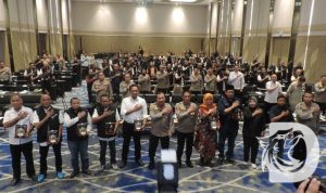 PWI Jatim bersama Polda Jatim menggelar Diskusi Panel sambut Pemilu 2024