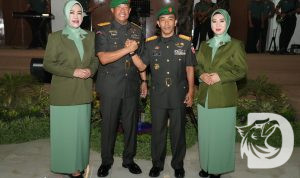 Tongkat kepemimpinan Korem 084/BJ telah resmi beralih dari Brigjen TNI Terry Tresna Purnama kepada Brigjen TNI Yusman Madayun