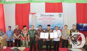 Kapolres Nganjuk AKBP Muhammad dalam acara wawasan kebangsaan