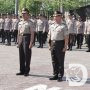 Kapolres Nganjuk Pimpin Upacara Kenkat Pengabdian Periode 1 November 2023