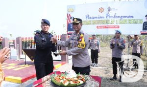 Kapolres Bojonegoro di Hari Pahlawan Resmikan Renovasi Monumen Perjuangan Polri AP I Rawi
