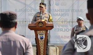 Kapolres Nganjuk AKBP Muhammad buka Latja Diktuk Bintara Polri