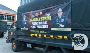 Polres Gresik beri bantuan kemanusiaan untuk Palestina