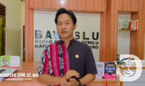 Ketua Bawaslu Kabupaten Bojonegoro, Handoko Sosro Hadi Wijoyo