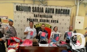 Satreskrim Polres Kediri Kota ungkap pelaku penganiayaan korban MD