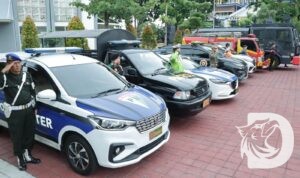 Polres Gresik Apel Gelar Pasukan