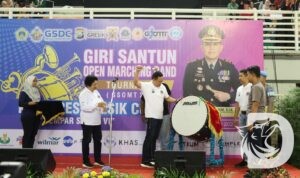 Kapolres Gresik AKBP Adhitya Panji Anom buka lomba Marching Band