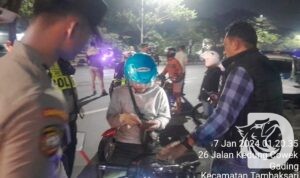 Polres Tanjung Perak patroli skala besar