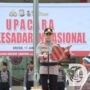 Kapolres Gresik Pimpin Upacara HKN dan Beri Arahan Jaga Kamtibmas