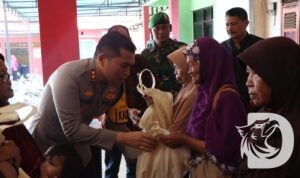 Kapolres Nganjuk AKBP Muhammad baksos dan gelar program NCS