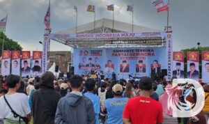 Partai Gerindra menggelar Konser Indonesia Maju