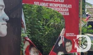 Baliho Capres Ganjar Pranowo dan Mahfud MD dirusak, PBM tak terima